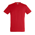 UNISEX ROUND COLLAR T-SHIRT REGENT, RED, 3XL