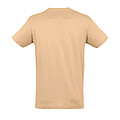 UNISEX ROUND COLLAR T-SHIRT REGENT, SAND, L
