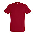 UNISEX ROUND COLLAR T-SHIRT REGENT, TANGO RED, L