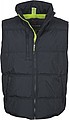 Unisex vest PAYPER DAYTONA, black/green, XL