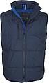 Unisex vest PAYPER DAYTONA, navy/royal blue, XL