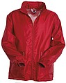 Unisex waterproof jacket PAYPER WIND, red, L