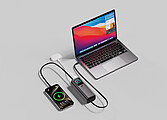 Urban Vitamin Stanford 165W 20.000mAh powerbank, grey
