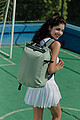 Urban Water Resistant Anti-theft Backpack, iceberg green, black