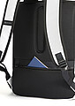 Urban Water Resistant Flap-top Backpack, off white, black
