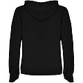 Urban womens hoodie, black with grey details, XL