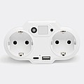 USB adapter plug-in power supply with night light ENDLESS POWER NIGHT
