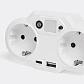 USB adapter plug-in power supply with night light ENDLESS POWER NIGHT