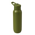 Vacuum insulated drinking bottle 600 ml, army green