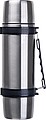 Vacuum insulated flask with cups, 1000 ml, grey