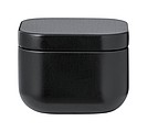 Vanilla scented candle, black