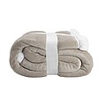 VANILLA SEASON MAGO Soft and warm blanket, beige