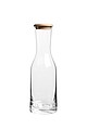 VANILLA SEASON WAINUI Elegant Bohemia Crystal glass carafe with a wooden lid, 1,2l