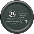 Vasa 500 ml RCS certified recycled stainless steel copper vacuum insulated bottle, green flash