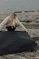 VINGA Baltimore RCS picnic blanket, black
