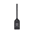 VINGA Baltimore RCS recycled polyester luggage tag, black