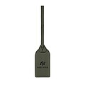VINGA Baltimore RCS recycled polyester luggage tag, green