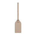 VINGA Baltimore RCS recycled polyester luggage tag, greige