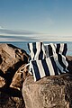 VINGA Lagoa GRS beach bag, navy