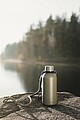 VINGA Parks RCS SS bottle, 400 ML, green