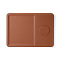 VINGA Timo RCS desk charger and accessory tray, brown