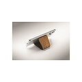 Walnut wood phone stand