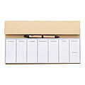 weekly desktop planner