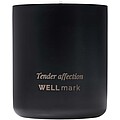 Wellmark scented candle, black