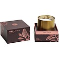 Wellmark scented candle, gold