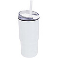 Westin 540 ml RCS recycled double wall insulated tumbler with straw