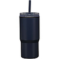 Westin 540 ml RCS recycled double wall insulated tumbler with straw