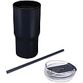 Westin 540 ml RCS recycled double wall insulated tumbler with straw