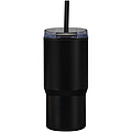 Westin 540 ml RCS recycled double wall insulated tumbler with straw