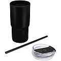 Westin 540 ml RCS recycled double wall insulated tumbler with straw