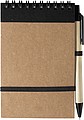 Wire bound notebook Black