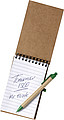 Wire bound notebook Red