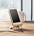 Wireless charger phone stand