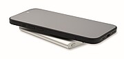 Wireless charger power bank, matt silver