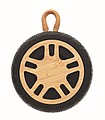 Wireless speaker tire shaped