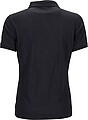 Womens elastic pique polo James Nicholson, black, L