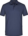 Womens elastic pique polo James Nicholson, navy, L