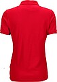 Womens elastic pique polo James Nicholson, red, L