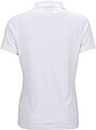 Womens elastic pique polo James Nicholson, white, L
