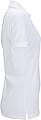 Womens elastic pique polo James Nicholson, white, S