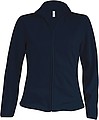 Womens microfleece sweatshirt KARIBAN, navy, L