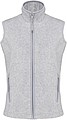 Womens microfleece vest KARIBAN, anthracite, XXL