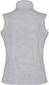Womens microfleece vest KARIBAN, anthracite, XXL