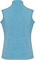 Womens microfleece vest KARIBAN, blue melange, S