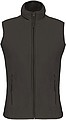 Womens microfleece vest KARIBAN, dark grey, S