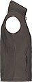 Womens microfleece vest KARIBAN, dark khaki, XXL